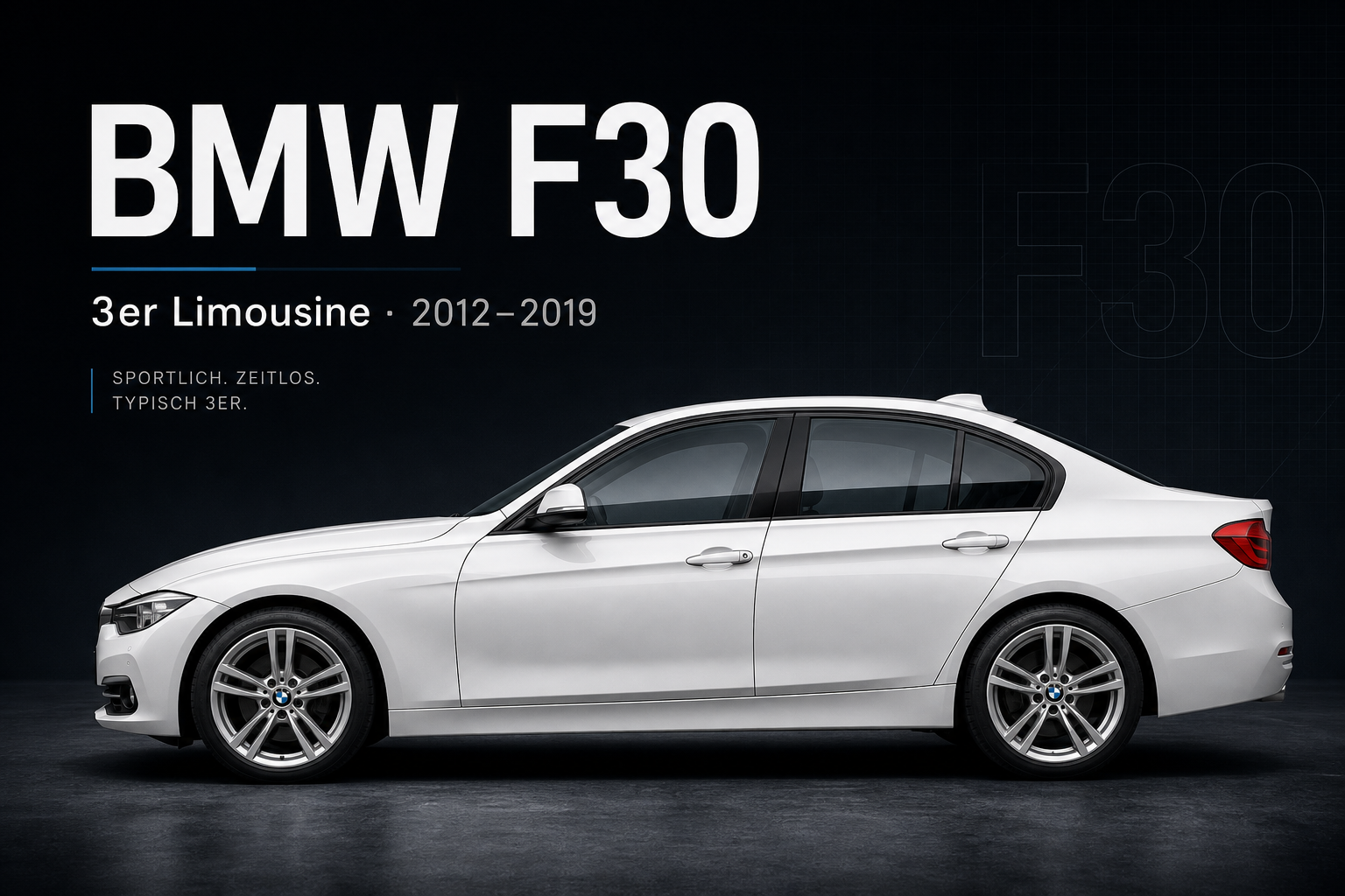 BMW F30 3er Limousine 2012–2019 – Schwachstellen und Kaufberatung